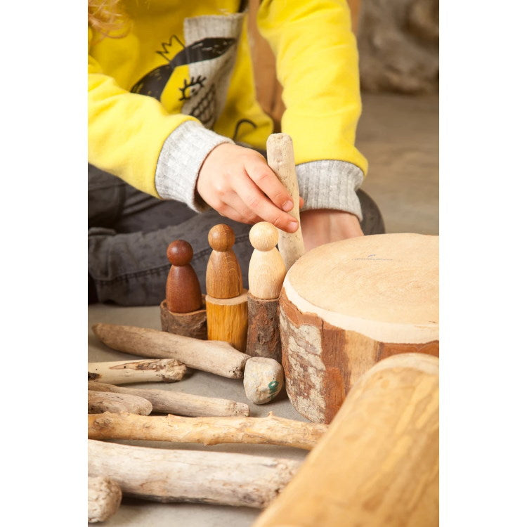 Grapat | 3 Natural Nins | Three Different Woods