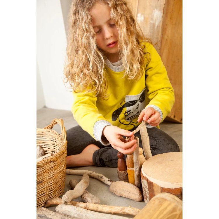 Grapat | 3 Natural Nins | Three Different Woods