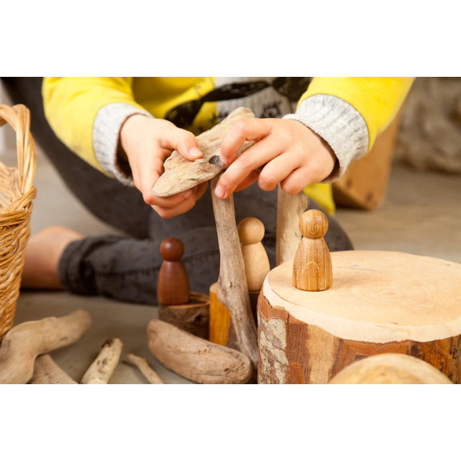 Grapat | 3 Natural Nins | Three Different Woods