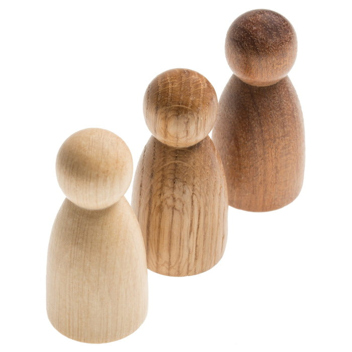 Grapat | 3 Natural Nins | Three Different Woods