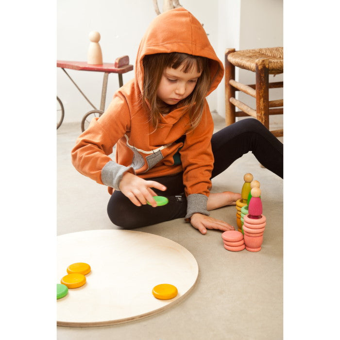 Grapat | Seasons | Spring | Wooden Toys with Nins Rings Coins