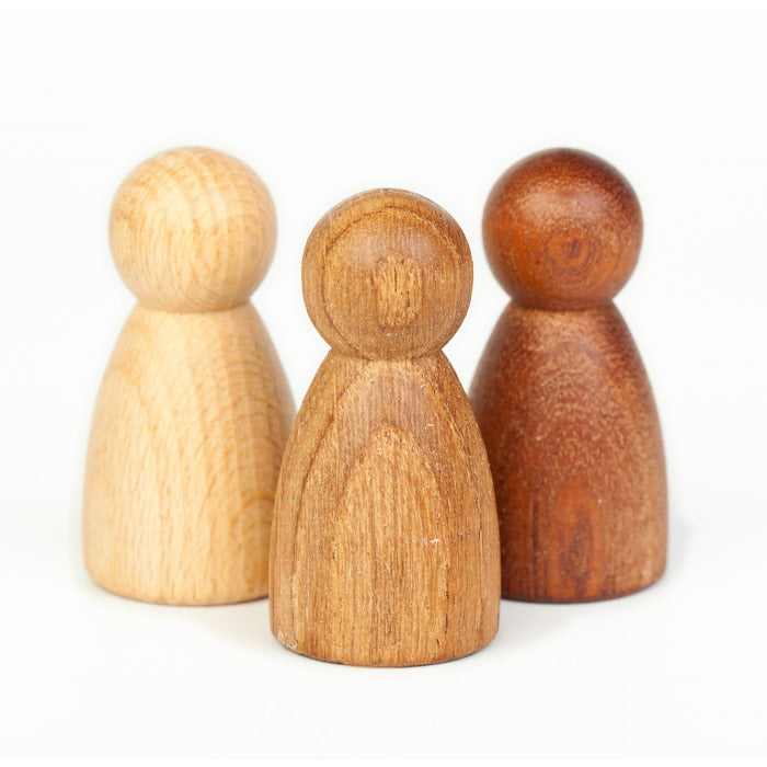 Grapat | 3 Natural Nins | Three Different Woods
