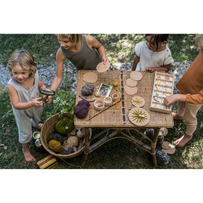 Grapat | Wild set of 12 wooden creatures at Milk Tooth toys