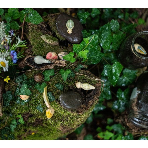 Grapat | Wild set of 12 wooden creatures at Milk Tooth toys