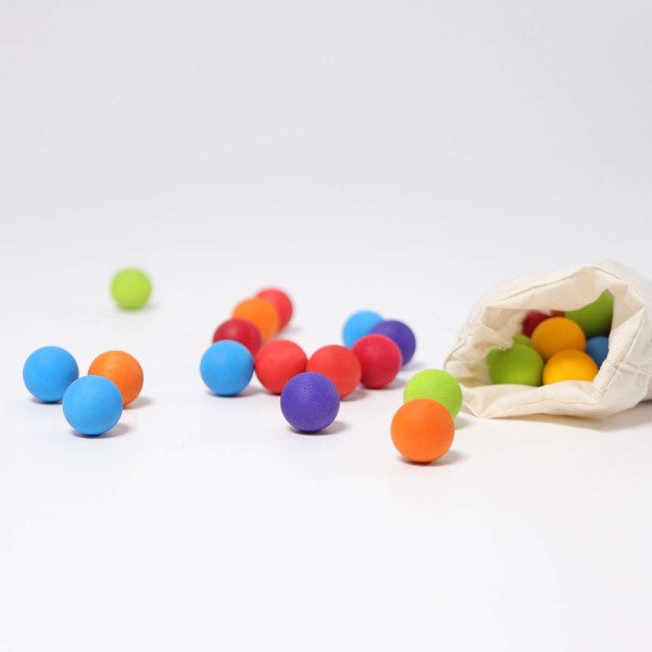 Grimm&#39;s | 35 Small Wooden Marbles