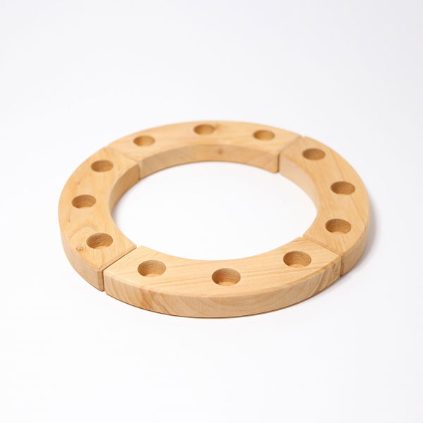 Grimm&#39;s | Birthday Ring 12 Holes Natural