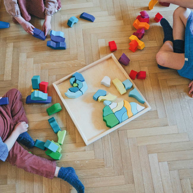 Grimm&#39;s | Building Set | Four Temperaments at Milk Tooth