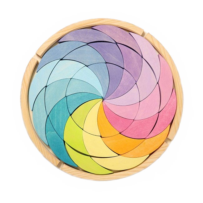 Grimm&#39;s | Building Set | Colour Wheel | Pastel
