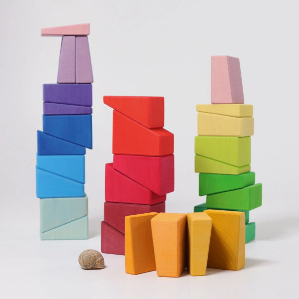 Grimm's | Building Set | Sloping Blocks