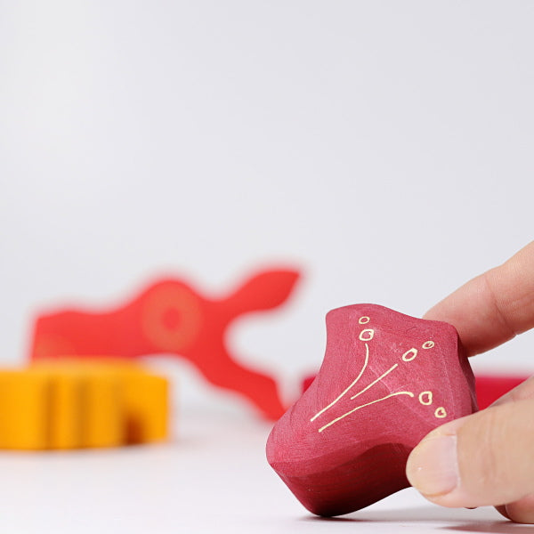 Grimm's | Casa Glora wooden stacking toy at Milk Tooth