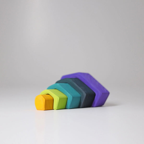 Grimm&#39;s | Wooden Stacking Toy | Cave | Small