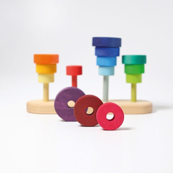 Grimm&#39;s | Fabuto Stacking Discs at Milk Tooth