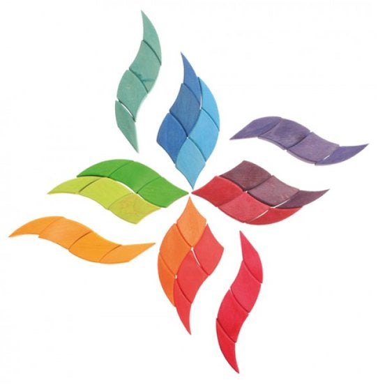 Grimm&#39;s | Large Colour Spiral | Mandala Puzzle | Building Set