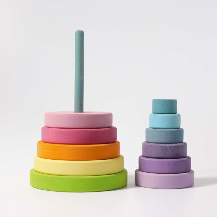 Grimm's | Large Conical Stacking Tower | Pastel
