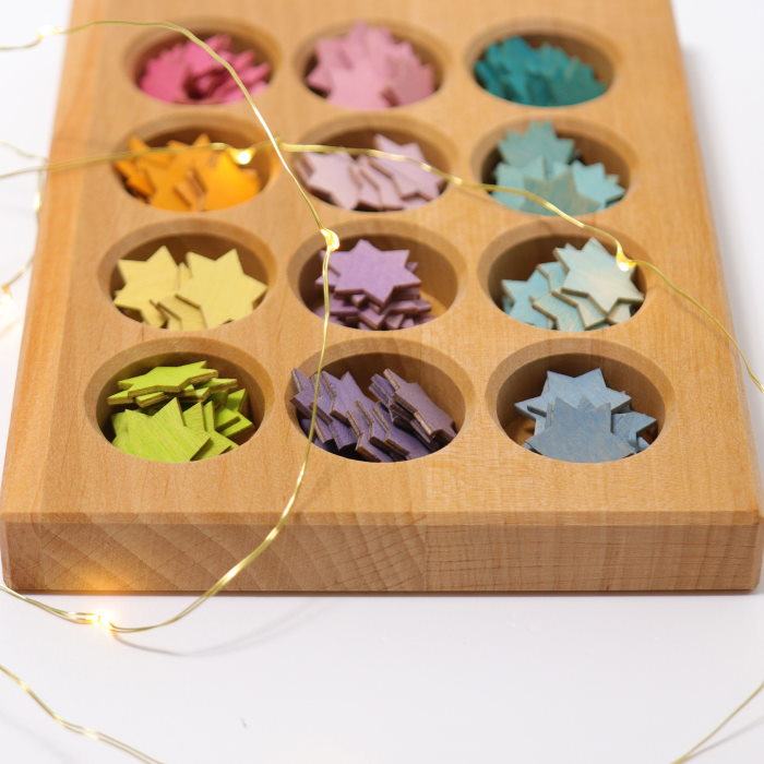 Grimm&#39;s | Sorting Board | Pastel  | Wooden Toy