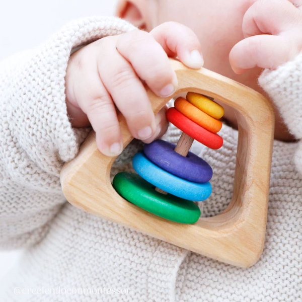 Grimm&#39;s | Pyramid Rattle