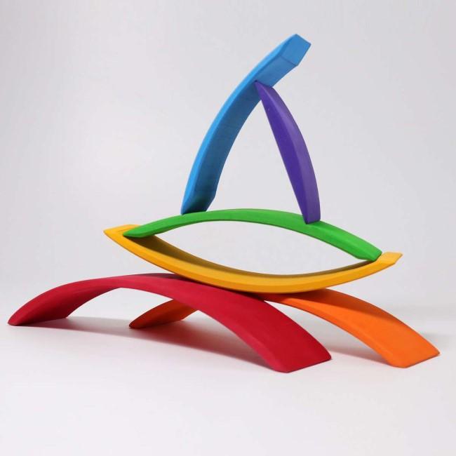 Grimm&#39;s | Rainbow Bridge | Wooden Toy