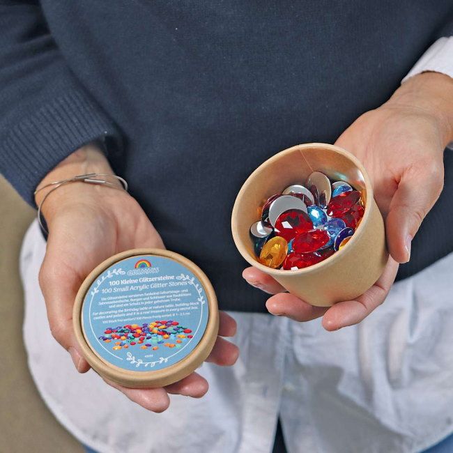 Grimm&#39;s | 100 Glitter Stones Small