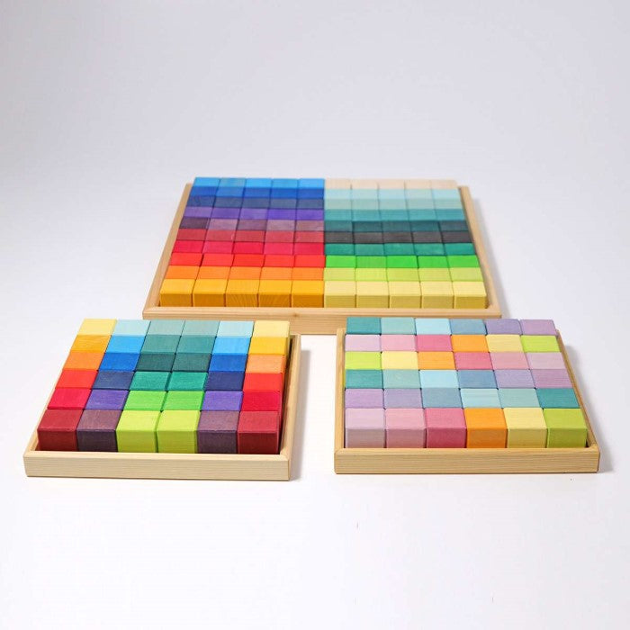 Grimm&#39;s | Square Mosaic | Pastel 36 Blocks