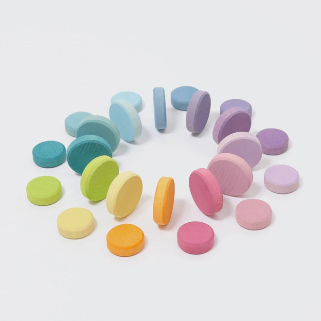 Grimm&#39;s | Wooden Pastel Coins