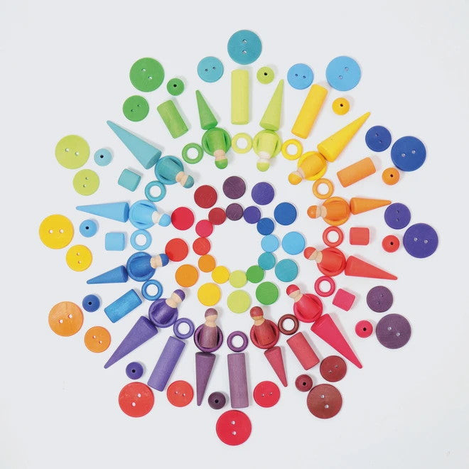 Grimm&#39;s | Wooden Rainbow Coins