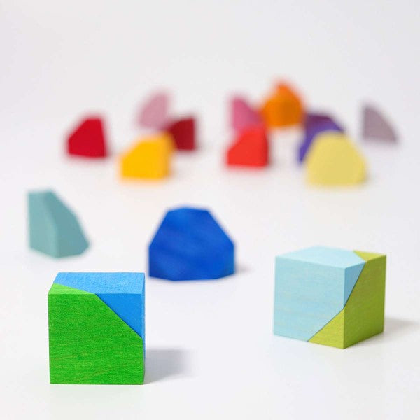 Grimm's | Building Set | Cornerstones | Wooden Blocks