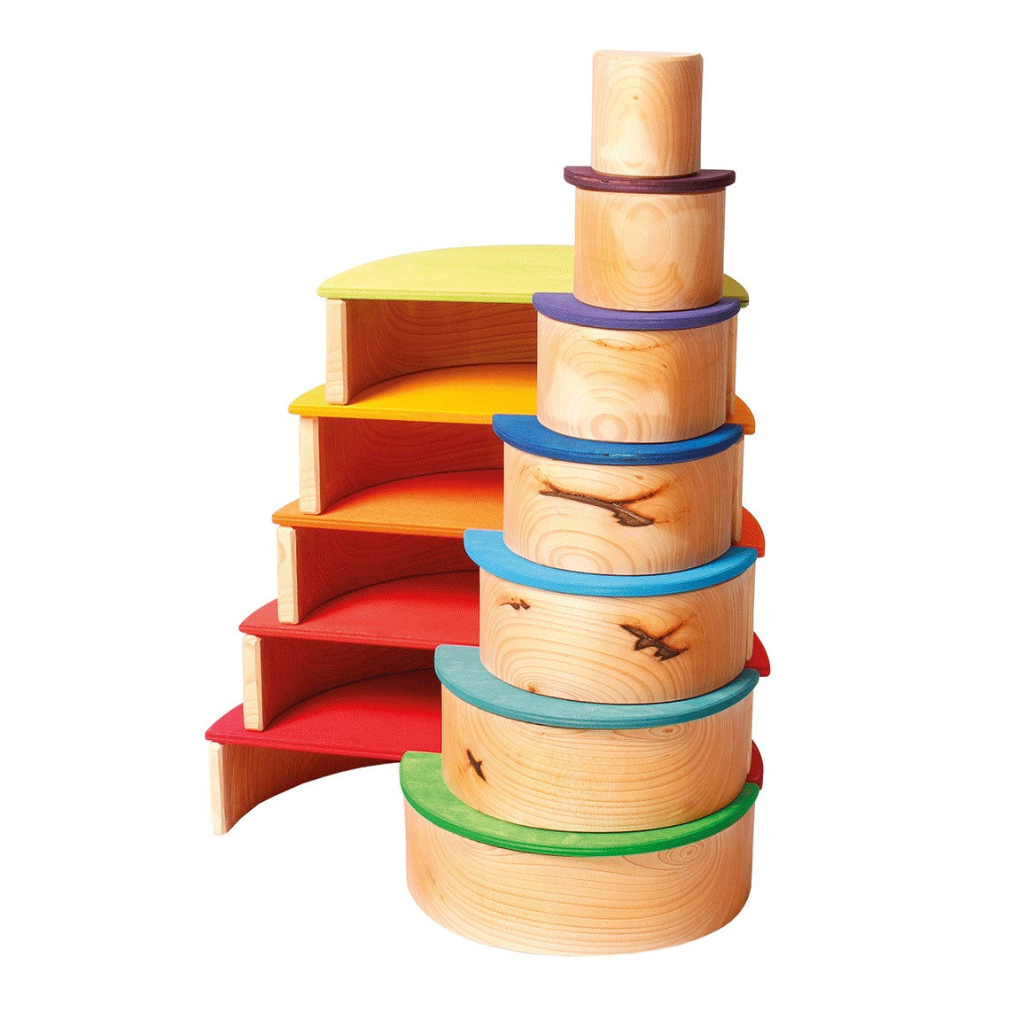 Grimm&#39;s | Semi Circles | Large | Rainbow