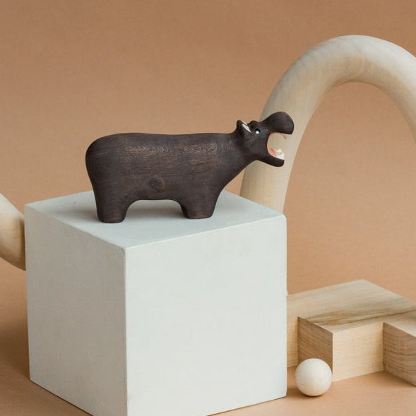 Iz Vetvey | Wooden Hippo at Milk Tooth