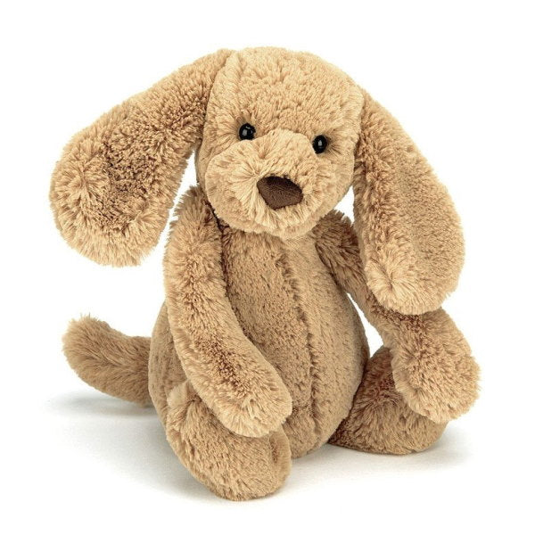 Jellycat | Bashful Toffee Puppy Medium at Milk Tooth
