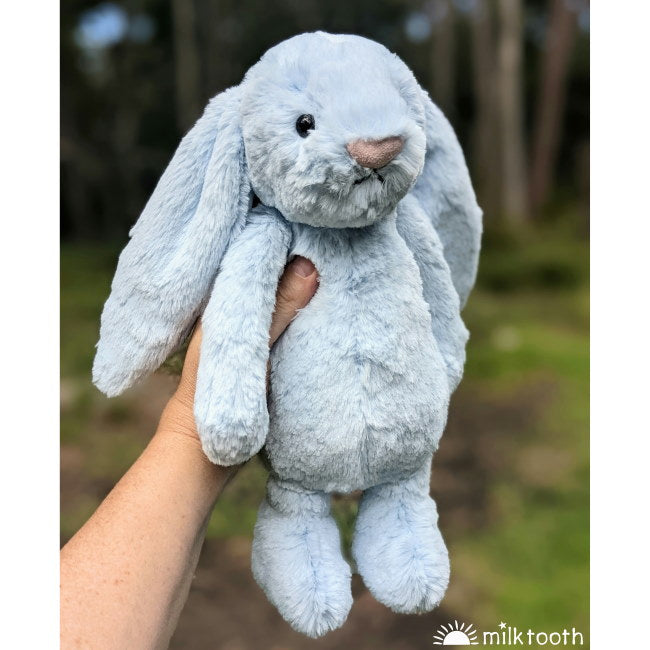 Jellycat | Bashful Bunny Medium Blue at Milk Tooth