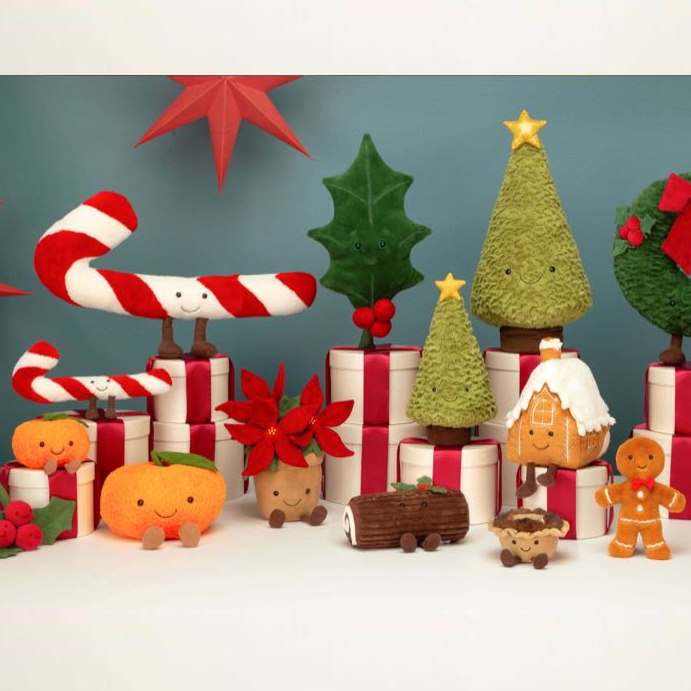 Jellycat | Jolly Gingerbread Fred Small at Milk Tooth