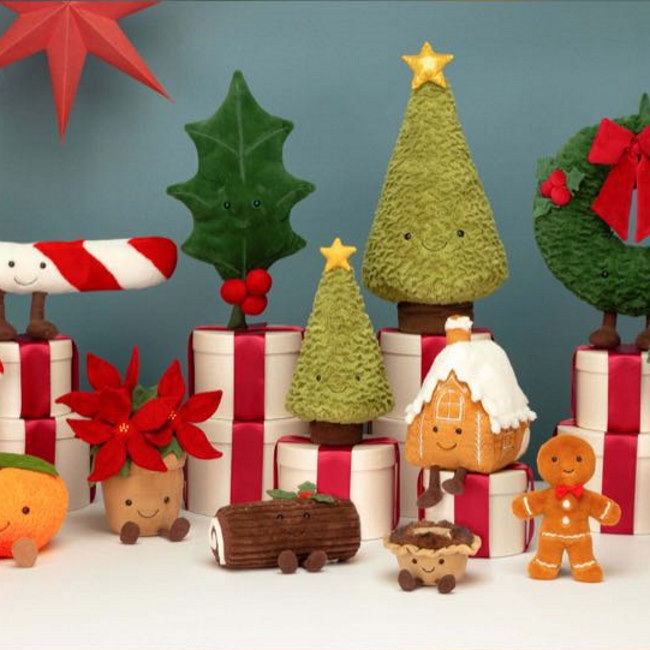 Jellycat | Jolly Gingerbread Fred Small at Milk Tooth