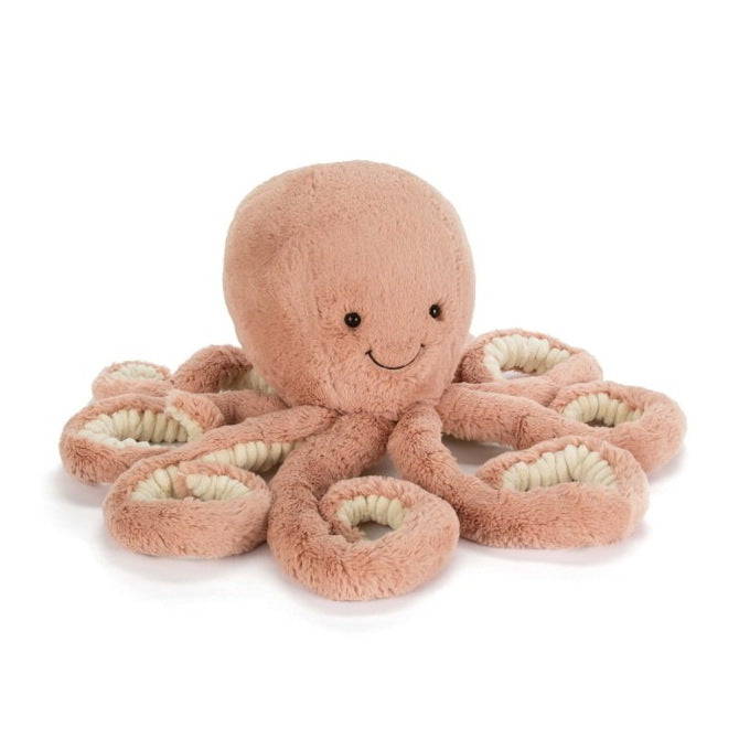 Jellycat | Odell Octopus Small Pink at Milk Tooth