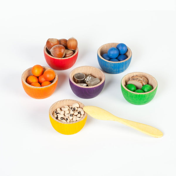 Grapat | Bowls and Marbles | Wooden Toys