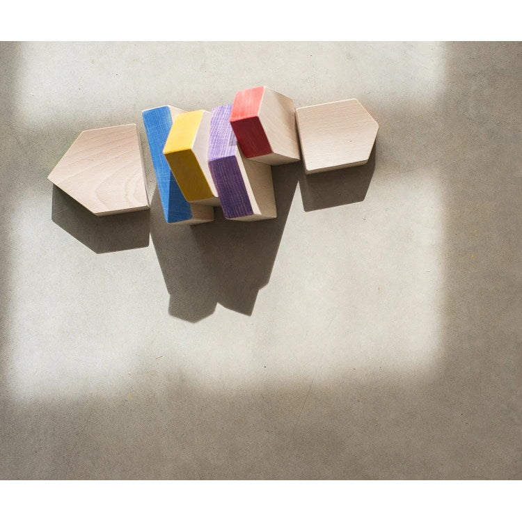Grapat | 6 Houses | Wooden Toys