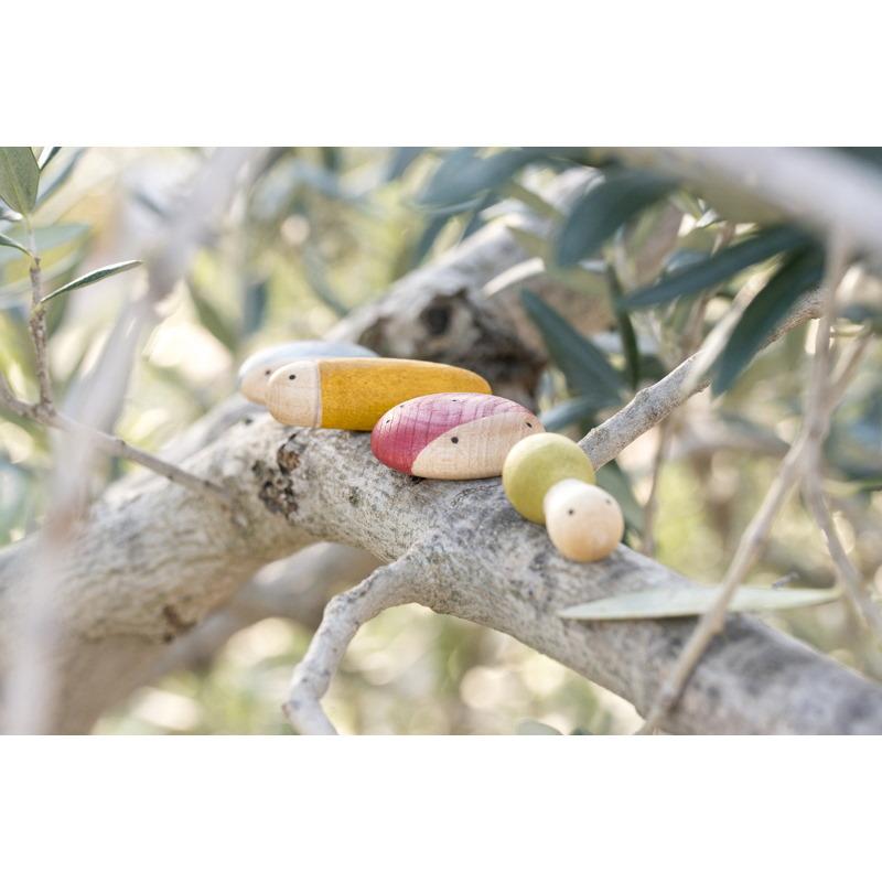 Joguines Grapat | Wooden Toys | 18 Bugs Insects