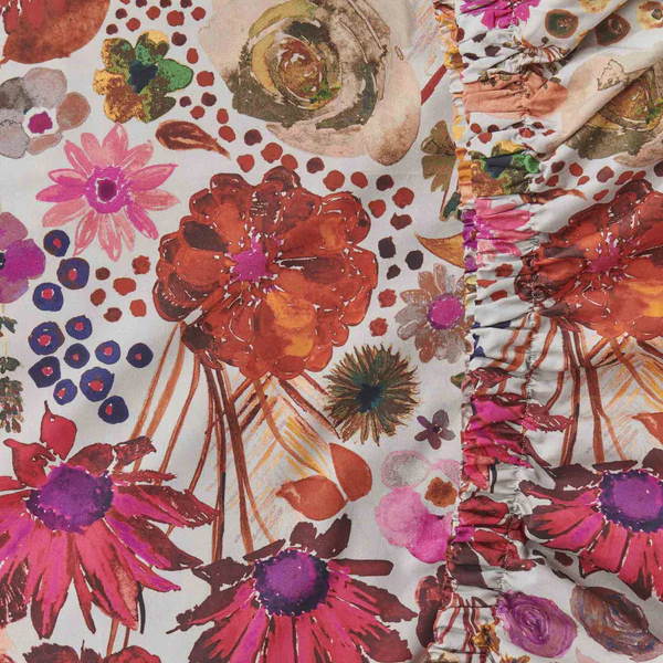 Kip and Co | Fitted Sheet | Queen | Field of Dreams at Milk Tooth