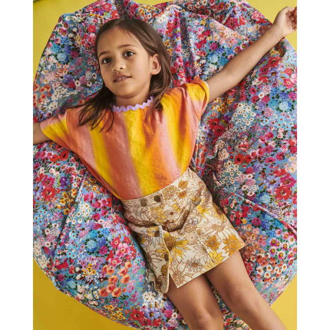 Kip and Co | Canvas Beanbag Cover | Forever Floral at Milk Tooth