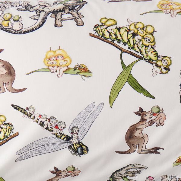 Kip and Co | May Gibbs | Pillow Case 1P | Desert Daycare