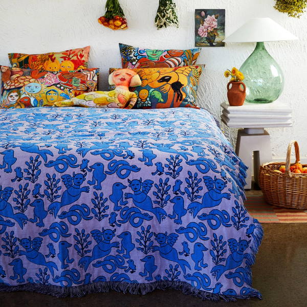 Kip & Co x Mirka | Mermaid Dreaming Tapestry Blanket at Milk Tooth