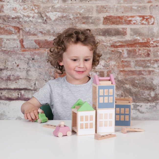 Lubulona | Town Spring City Maxi small world play with wooden toys