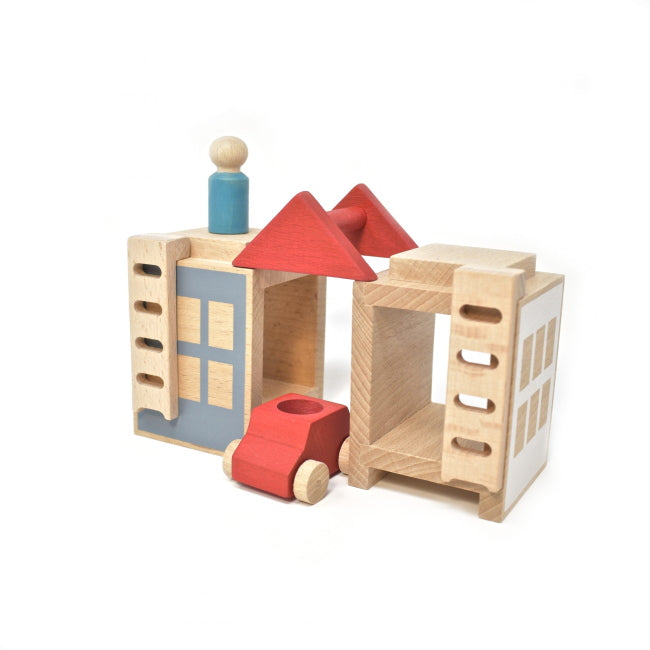Lubulona | Town Summerville Mini wooden city toys
