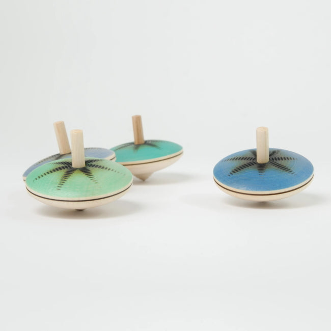 Mader | Frutti Di Mare Spinning Top Blue Green Aqua Teal Turquoise