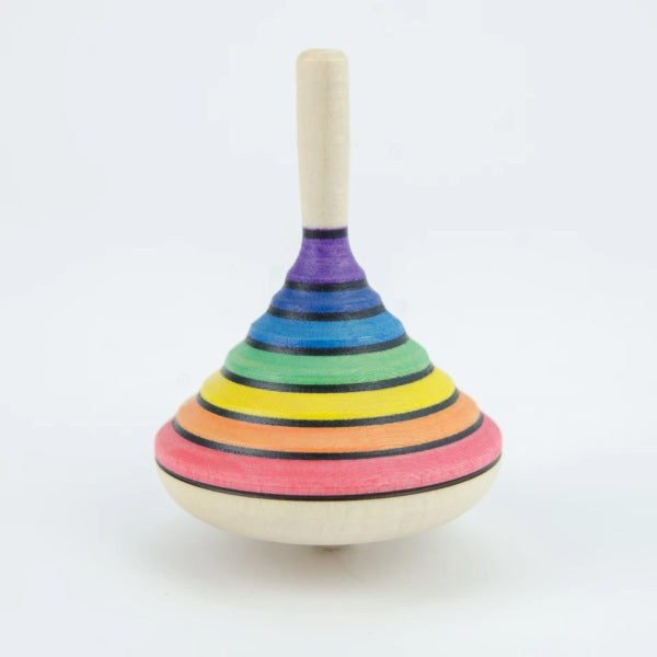Mader | Rainbow Spinning Top at Milk Tooth