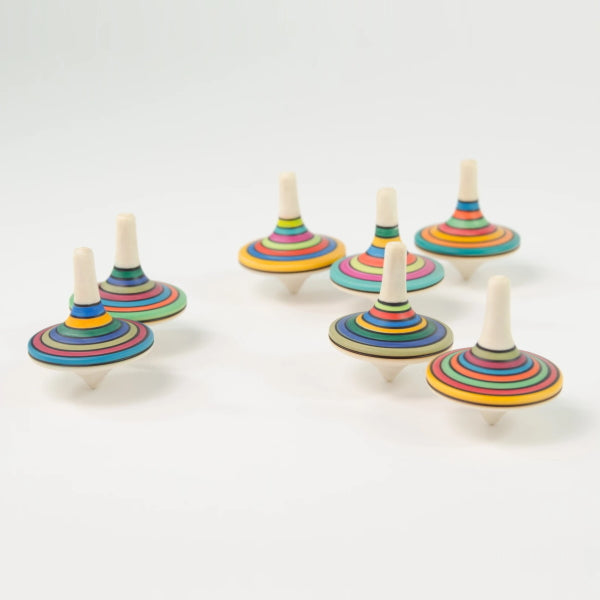 Mader | Rallye Spinning Top | Striped at Milk Tooth