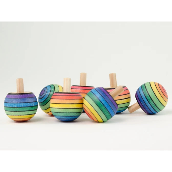 Mader | Spinning Turn Top Rainbow | Purple to Red