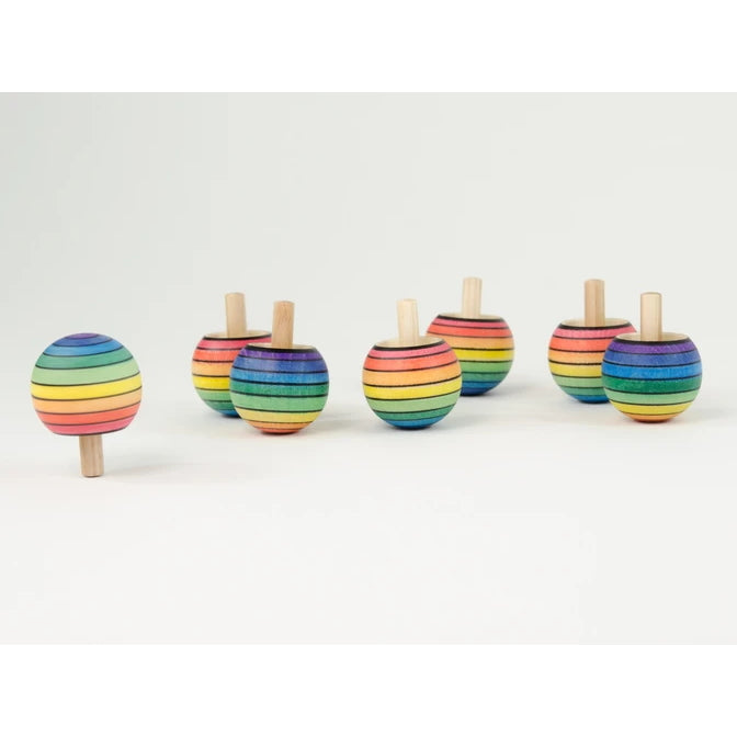 Mader | Spinning Turn Top Rainbow | Purple to Red
