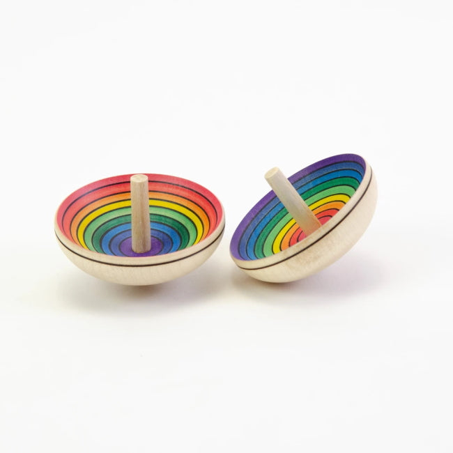 Mader | UFO Rainbow Spinning Top at Milk Tooth