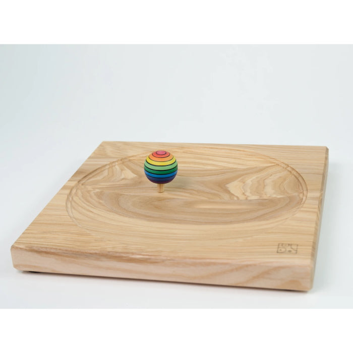 Mader | Wooden Plate for Spinning Tops | 25cm Ash