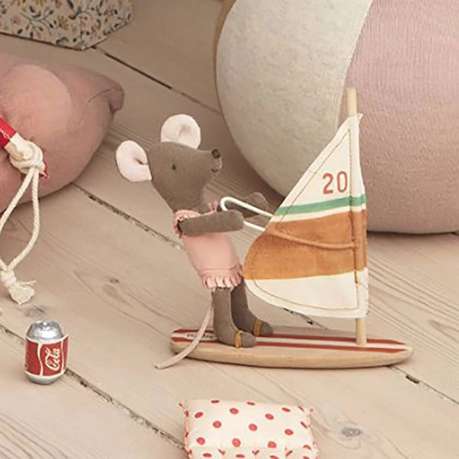 Maileg | Beach Mice Surfer Little Sister at Milk Tooth